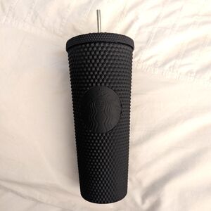 Starbucks Matte BLACK Studded Spiked Insulated 24oz Cold Cup Tumbler